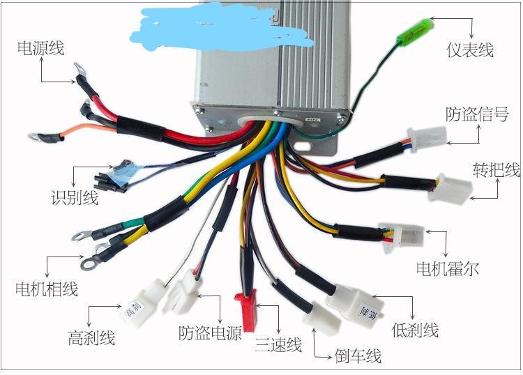 电动车控制器变档线