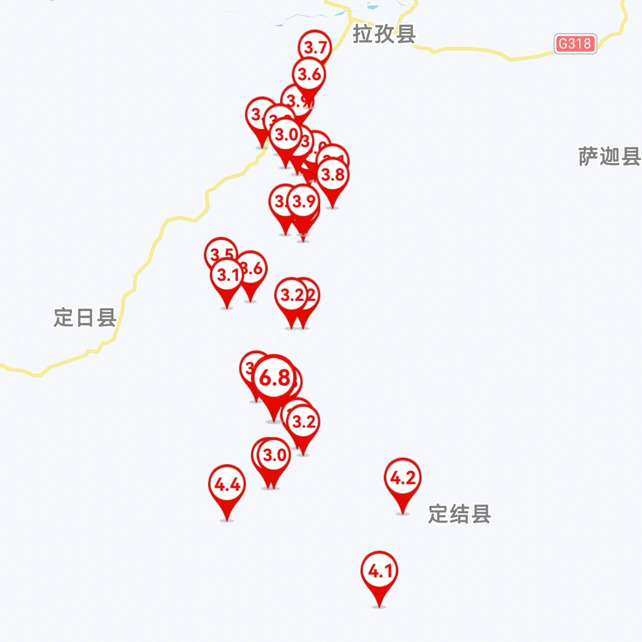 西藏地震记录到515次余震