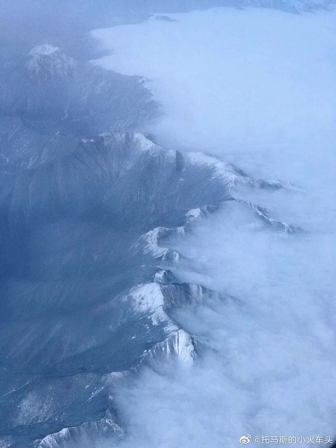 秦岭挡住南下冷空气